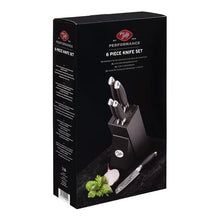 Load image into Gallery viewer, Tala Knife Set in Block with built-in Sharpener