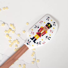Load image into Gallery viewer, Nutcracker Set of 2 Baking Spatulas.