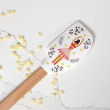 Load image into Gallery viewer, Nutcracker Set of 2 Baking Spatulas.