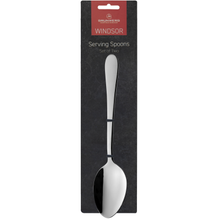 Load image into Gallery viewer, Packaged cutlery set, of a single serving spoon, with the Grunwerg brand visible on the packaging.