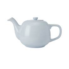 Load image into Gallery viewer, pale blue ceramic teapot on a white background