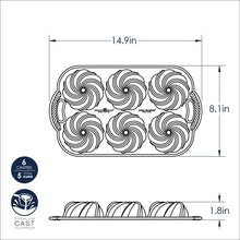 Load image into Gallery viewer, Nordicware Swirl Bundlette® Pan
