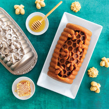 Load image into Gallery viewer, Nordicware Honey Hive Loaf Pan