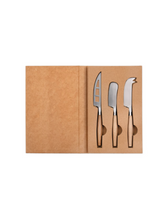 Load image into Gallery viewer, Oak Handled Cheese Knife Set
