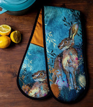 Load image into Gallery viewer, Oven Gloves Illustrated by Dollyhotdogs
