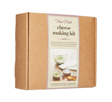 Load image into Gallery viewer, Home cheese making kit packaging with text and images on a white background