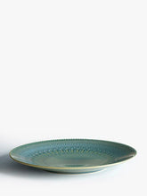 Load image into Gallery viewer, Kew Gardens Living Jewels Teal Dinner Plate