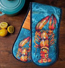 Load image into Gallery viewer, Oven Gloves Illustrated by Dollyhotdogs
