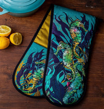 Load image into Gallery viewer, Oven Gloves Illustrated by Dollyhotdogs