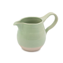 Load image into Gallery viewer, a pale green ceramic jug on a white background