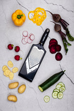 Load image into Gallery viewer, Adjustable V-Blade Slicer with Julienne Feature