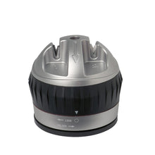 Load image into Gallery viewer, Silver pro sharp twist and sharp knife sharpener on a white background