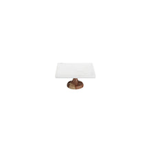 Load image into Gallery viewer, Cake Stand Square Marble
