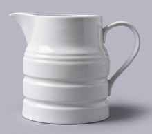 Load image into Gallery viewer, Churn Jug White Ceramic