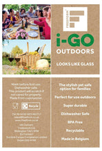 Load image into Gallery viewer, Clear Picnic Wine 'Glasses'