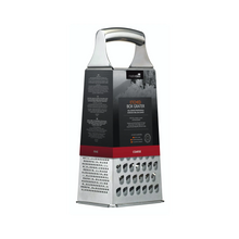 Load image into Gallery viewer, Box Grater Etched Stainless Steel Four Sided