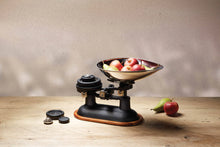 Load image into Gallery viewer, Balance Scales Black Cast Iron