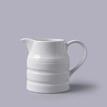 Load image into Gallery viewer, Churn Jug White Ceramic