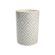 Load image into Gallery viewer, Utensil Pot /City Diamonds