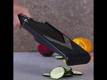 Load and play video in Gallery viewer, Adjustable V-Blade Slicer with Julienne Feature