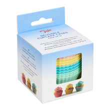 Load image into Gallery viewer, Pack of Tala reusable cupcake liners with colourful illustrations on a white background
