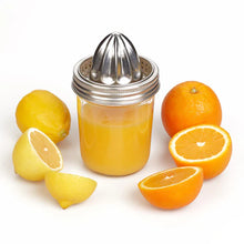 Load image into Gallery viewer, Metal Citrus Juicer with Glass Base
