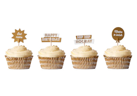 Happy Birthday Cupcake Set