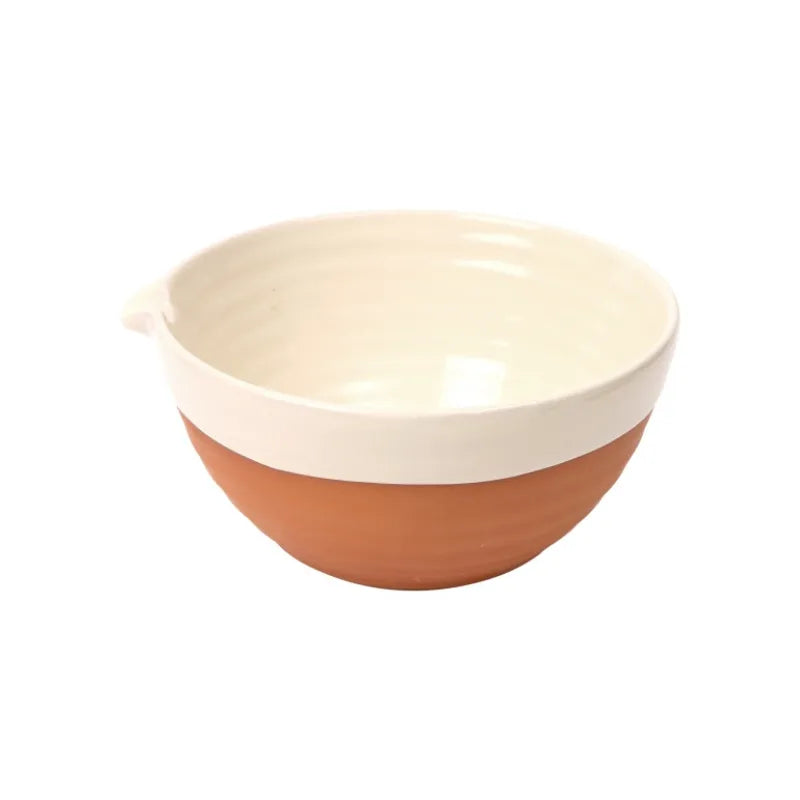 Porto Glazed Terracotta Mixing Bowls