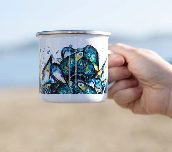 Enamel Mugs by Dollyhotdogs