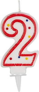 Number Cake Candles