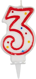 Number Cake Candles