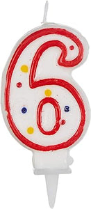 Number Cake Candles
