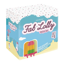 Load image into Gallery viewer, Fab Ice Lolly Moulds Set of 6
