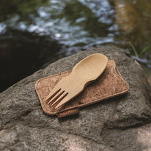 Load image into Gallery viewer, Bambu Spork and Cork
