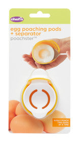 Chef'n Poachster™ Egg Poaching Pods with Separator