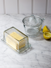 Load image into Gallery viewer, Garden Trading Louella Glass Butter Dish

