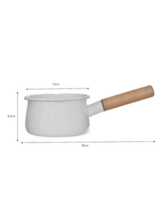 Garden Trading Enamel Milkpan