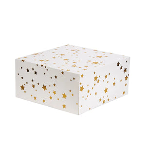 Gold Foil Star Cake Boxes