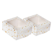 Load image into Gallery viewer, Gold Foil Star Cake Boxes
