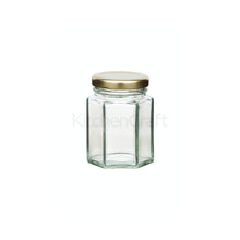 Load image into Gallery viewer, Hexagonal Glass Jam Jars
