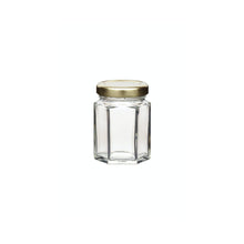 Load image into Gallery viewer, Hexagonal Glass Jam Jars
