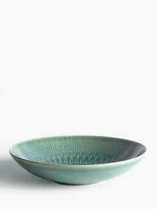 Kew Gardens Living Jewels Teal Pasta Bowl