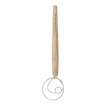 Load image into Gallery viewer, Wood Handled Dough Whisk
