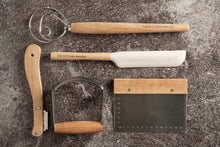 Load image into Gallery viewer, Wood Handled Dough Whisk
