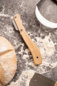 Wood Handled Bread Dough Scoring Lame