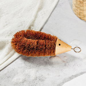 Hedgehog Washing Up Brush with hanging loop