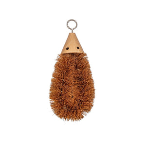 Hedgehog Washing Up Brush with hanging loop