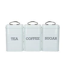 Load image into Gallery viewer, Nostalgia Tin Storage Canisters
