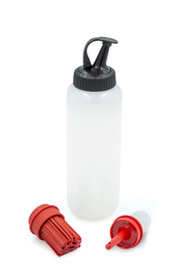 Barbecue Bottle Set with 3 Interchangeable Heads, 350ml