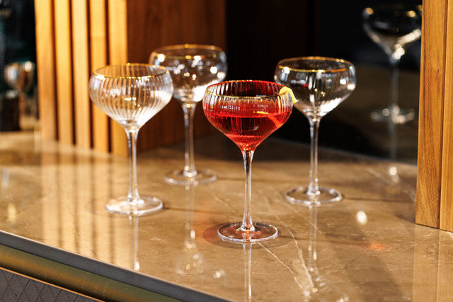 Sorrento Ripple Coupe Glasses /4